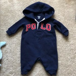 Ralph Lauren baby boy one piece. 3M.